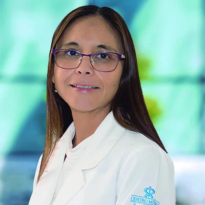 Dra Irma Soldevilla Gallardo del Centro Médico Saludora, especialista en Medicina Nuclear