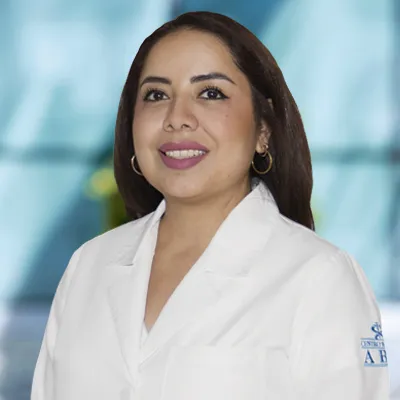 Dra Ana del Carmen Amador Martínez del Centro Médico Saludora, especialista en Radiología e Imagen