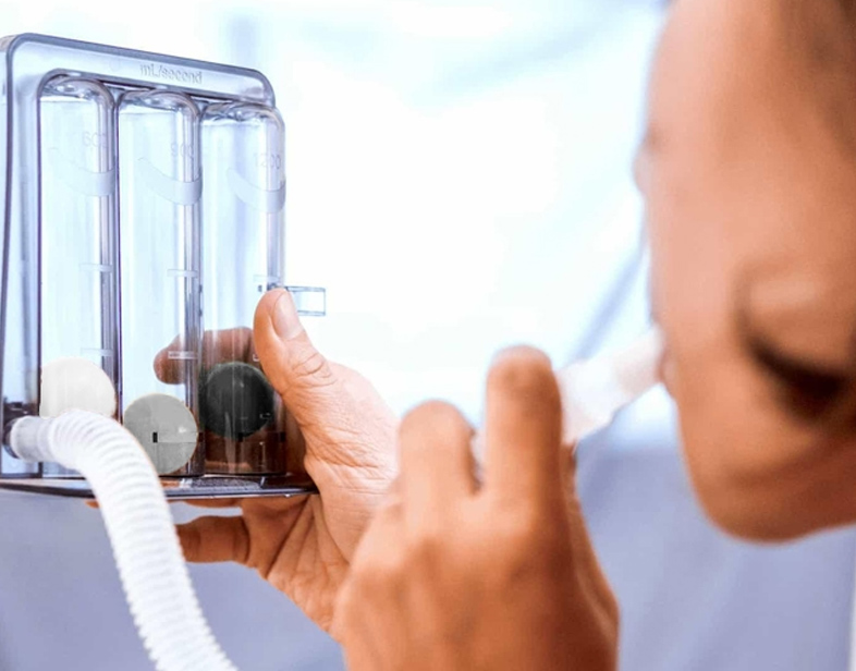 Un nuevo respiro con rehabilitación pulmonar y COVID-19