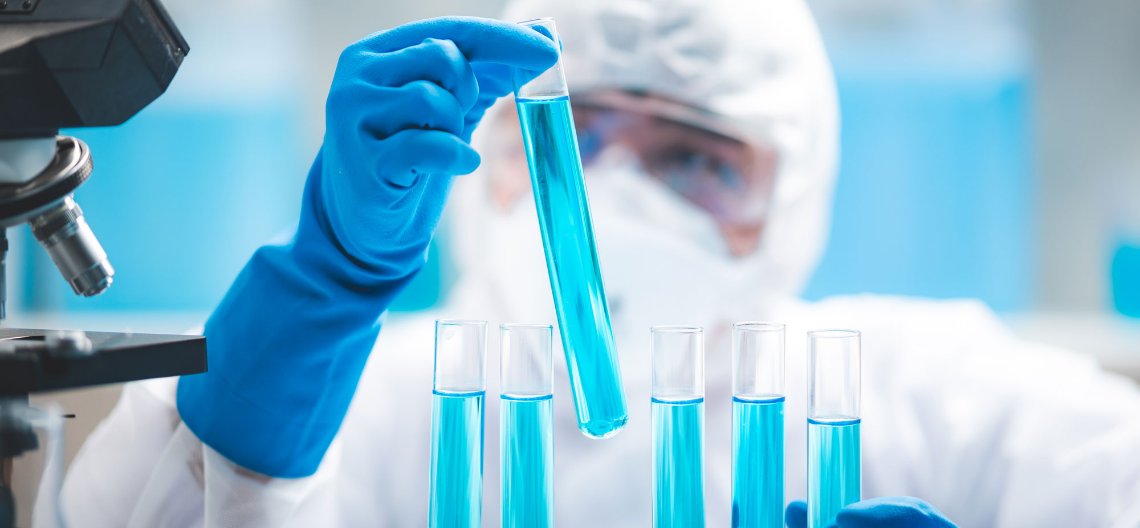 Entrega de muestras de laboratorio